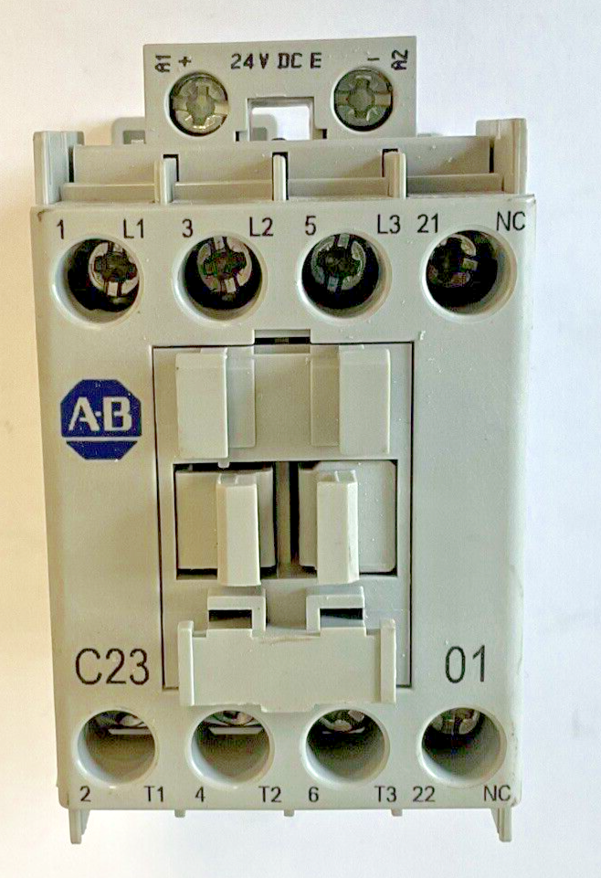 ALLEN BRADLEY 100-C23E*01 CONTACTOR SER.C 24VDC