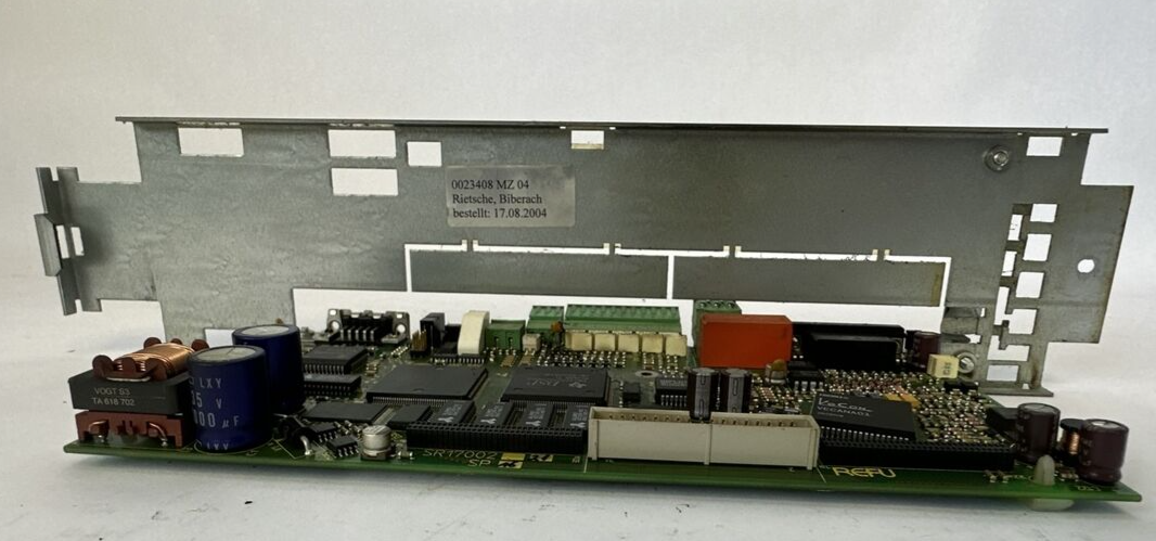 REFU ELEKTRONIK SR17002 PLC LOGICS MODULE CIRCUIT BOARD