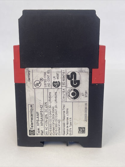 TELEMECANIQUE XPSAMF5142 RELAY 24V