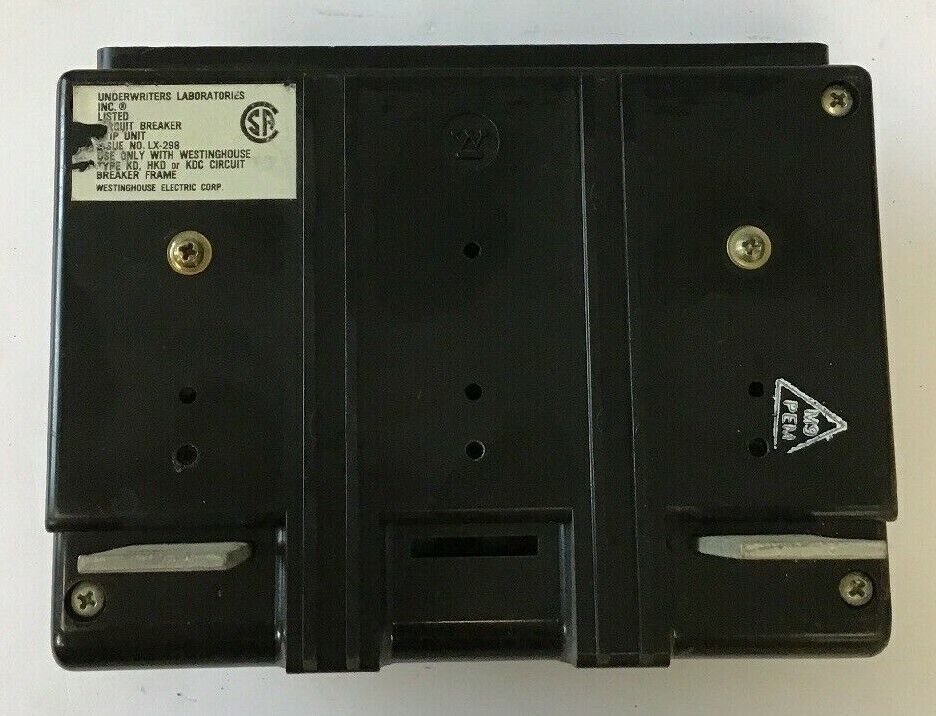 WESTING HOUSE KT2400T TRIP UNIT 400 AMP