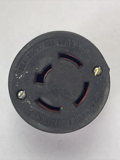 HUBBELL 9968-G CONNECTOR BODIES 4WIRE GROUNDED W/ CORD GRIP 600VAC (BOX OF 10)