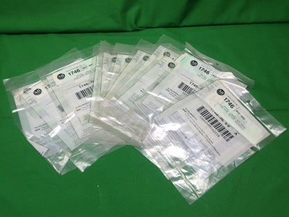 *LOT OF 12* ALLEN BRADLEY 1746-RL59 OCTAL LABEL KIT FOR 1746-IH16 INPUT MODULE