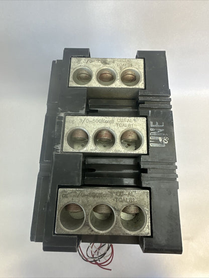GE TKM836F000 CIRCUIT BREAKER 800AMP 3POLE 600VAC 250VDC