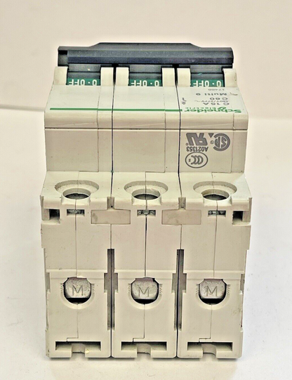 SCHNEIDER - 17466 - C 15 A - 480Y/ 277V, 15 A - MULTI 9 CIRCUIT BREAKER