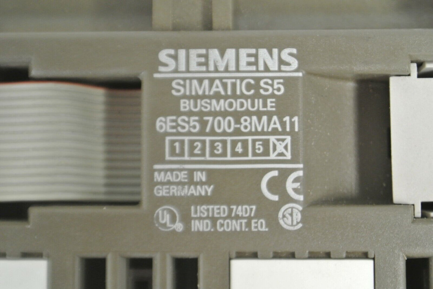 SIEMENS 6ES5 700-8MA11 SIMATIC S5 BUS MODULE