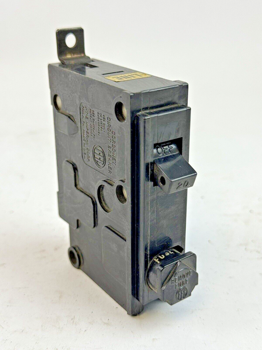 ITE - CC1B020 - MOLDED CASE BOLT-ON FUSED CIRCUIT BREAKER - 1 POLE/277VAC/20A