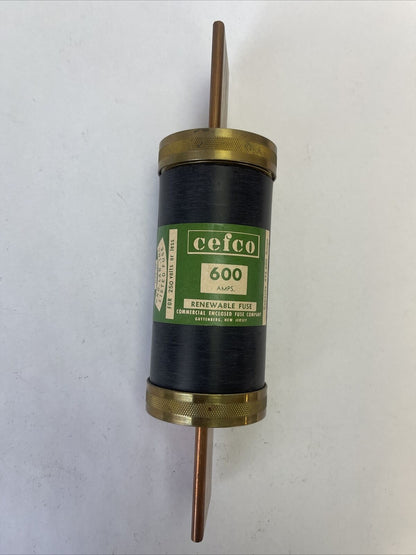 CEFCO RENEWABLE FUSE 600AMP 250V