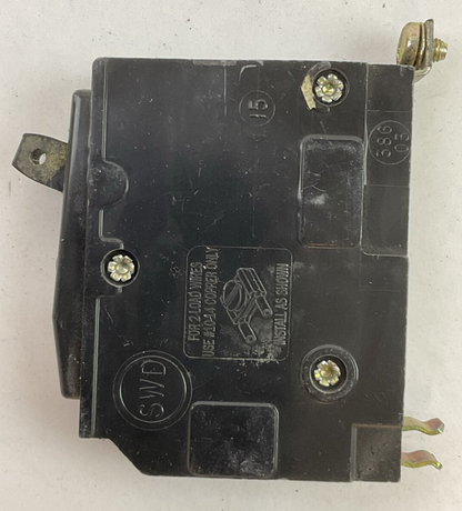 SQUARE D QOB120VH BOLT ON CIRCUIT BREAKER 1POLE 20AMP 120/240VAC (LOT OF 3)