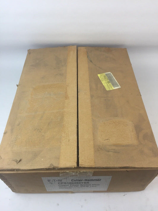 EATON CUTLER HAMMER CPS100480YSK CLIPPER POWER SYSTEM VISOR 480Y/277VAC 3PH