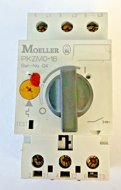 MOELLER PKZM0-16 CIRCUIT BREAKER SER.04 600VAC