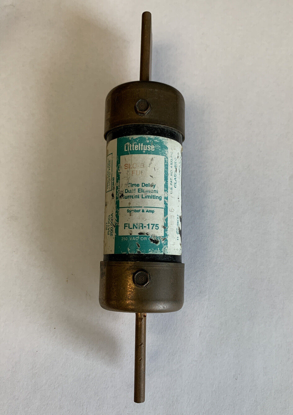 Littelfuse Slo-Blo FLNR175 175A 250V Fuse "Lot of 2"