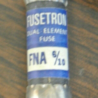 LOT of 4 / BUSS FNA6/10 FUSETRON FUSE / 6/10A / 250V / NEW SURPLUS / FNA-6/10