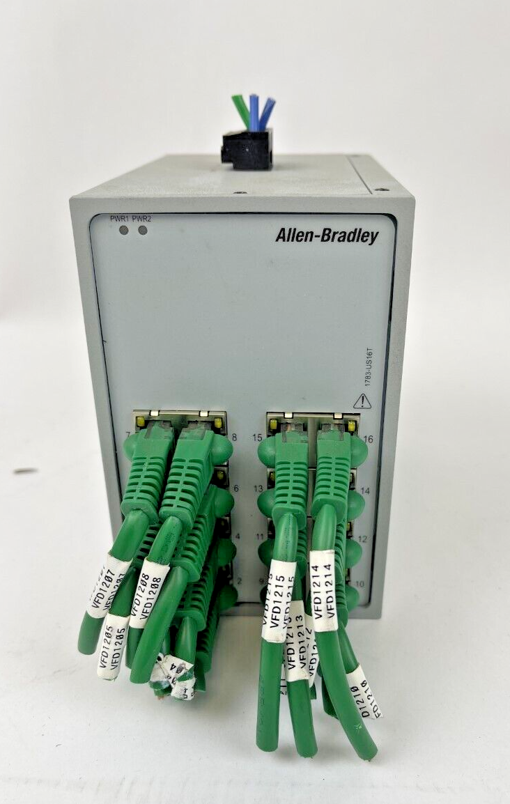 ALLEN BRADLEY 1783-US16T SER B DIR/VER 10002688707/01 SWITCH ETHERNER 16 PORT