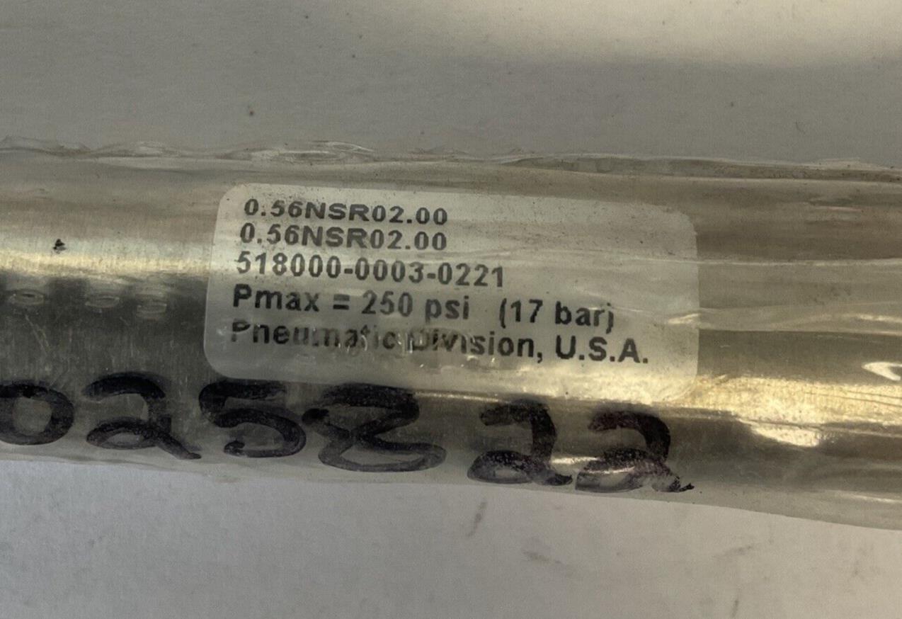 PARKER 0.56NSR02.00 AIR CYLINDER 250PSI