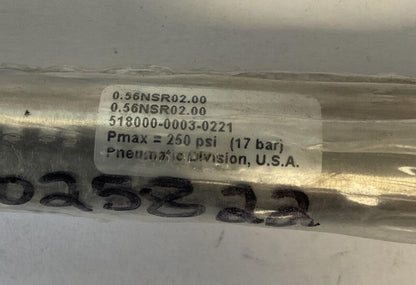 PARKER 0.56NSR02.00 AIR CYLINDER 250PSI