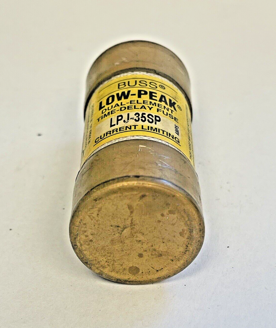 BUSS  LPJ-35SP  LOW-PEAK DUAL-ELEMENT TIME-DELAY FUSE 35A 600VAC***LOTOF3***