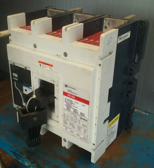 CUTLER HAMMER RD316T33W INDUSTRIAL CIRCUIT BREAKER RD 65K 1600A 600V 3P