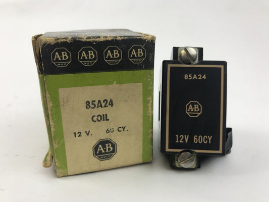 Allen Bradley 85A24 12 Volts 60 Hz Coil New In Box