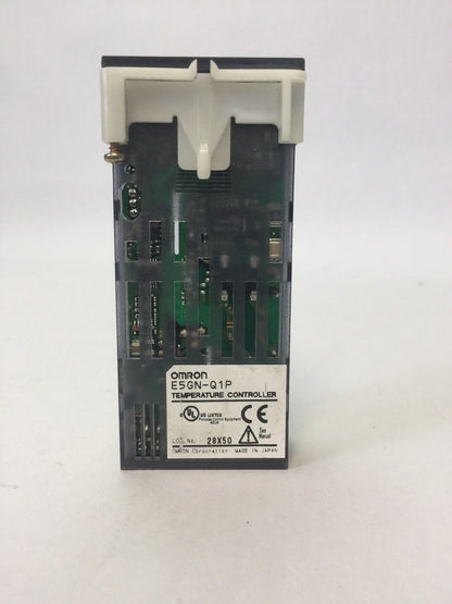 OMRON E5GN-Q1P TEMPERATURE CONTROLLER 111-240VAC OUTPUT 21mA 12VDC