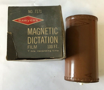 SAWYERS 7171 MAGNETIC DICTATION FILM 100FT.