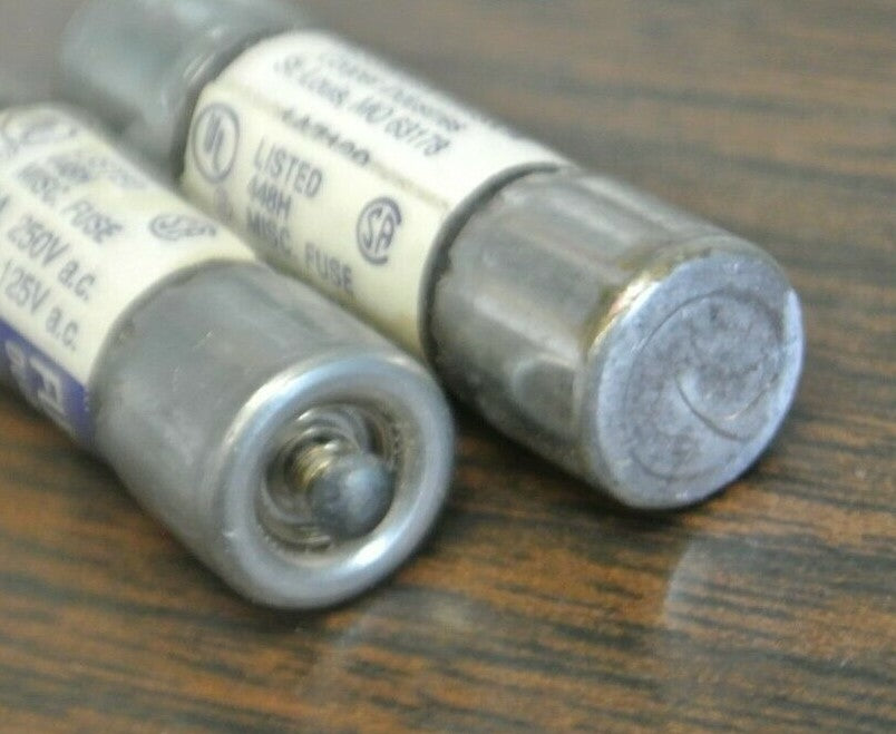 LOT of 6 / BUSS FNA15/100 FUSETRON FUSE / 15/100A (.15A) / 250V / NEW SURPLUS
