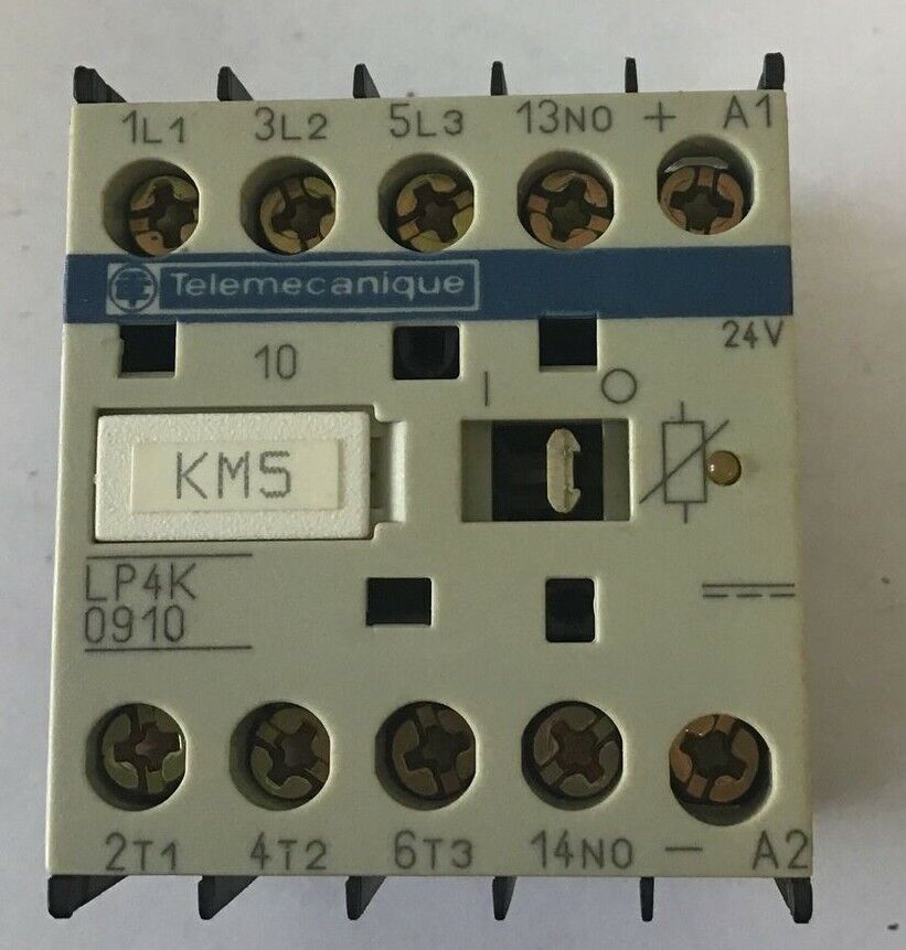 TELEMECANIQUE LP4K 0910 CONTACTOR 600VAC 20A 5HP ***LOTO4***