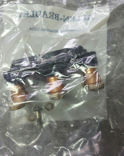 ALLEN BRADLEY X-35452 CROSS BAR ASSEMBLY 3 N.O. CONTACTS, 3P, (LOT OF 2) NEW