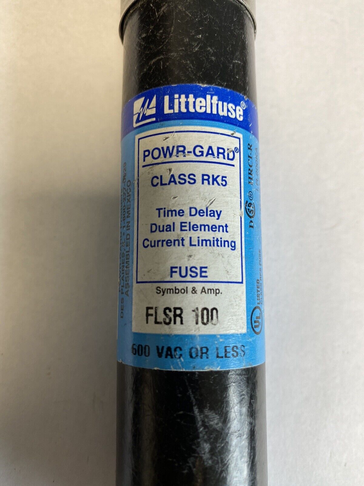 Littelfuse Powr-Gard FLSR100 100A 600V Fuse "Lot of 2"