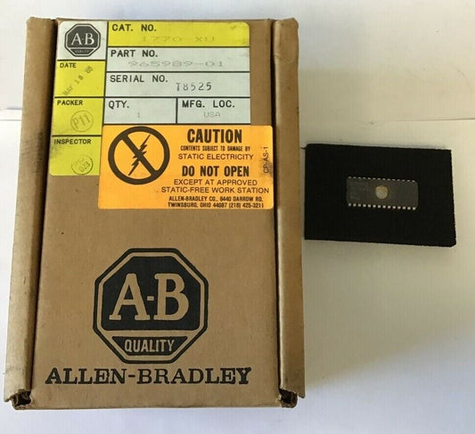 ALLEN BRADLEY 1770-XU MINI PLC 28 PIN MEMORY CHIP
