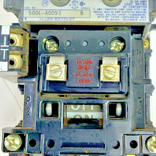 ALLEN BRADLEY 500L-A0D93 STARTERSER.B W/595-A W/CB236