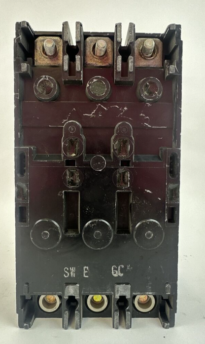 WESTINGHOUSE LB3400F CIRCUIT BREAKER 400A FRAME 3POLE 600VAC 100AMP TRIP UNIT