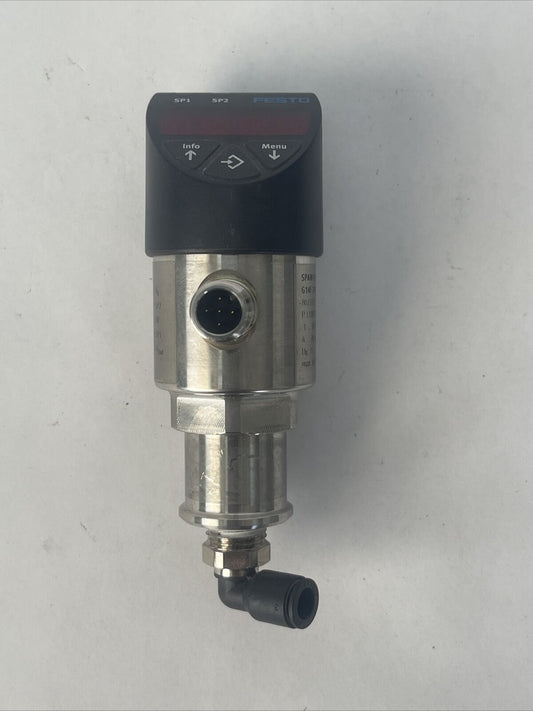 FESTO SPAW-B11R-G14F-2PA-M12 PRESSURE SENSOR