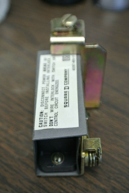 SQUARE D 9999 R44 ELECTRICAL INTERLOCK / TWO POLE / 9422 60A / NEW SURPLUS