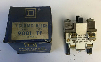 SQUARE D 9001 TF CONTACT BLOCK ***LOTOF2***