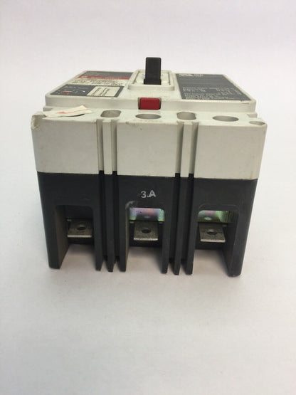 WESTINGHOUSE HMCP003A0C 3 Amp 600 VAC 250 VDC 3 Pole 6630C87G03