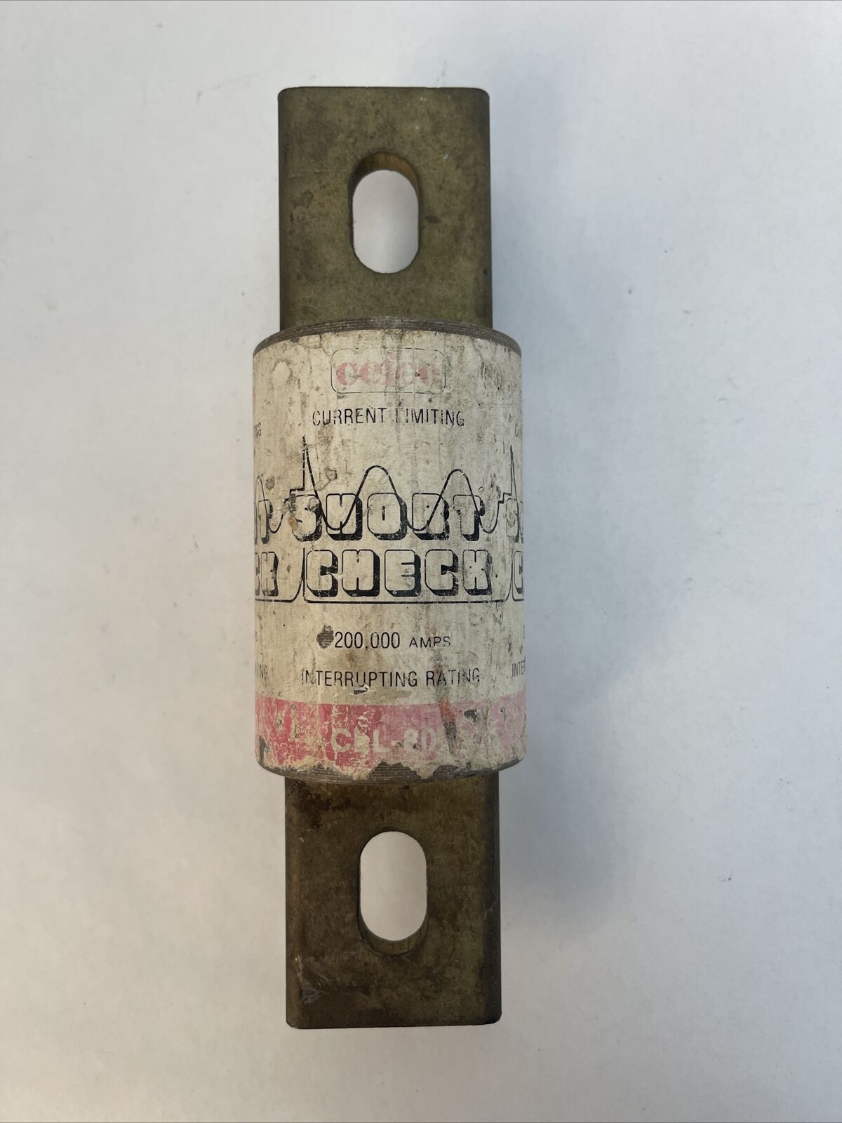 CEFCO CLL 800 CURRENT LIMITING SHORT CHECK FUSE 800AMP 600VAC CLASS L