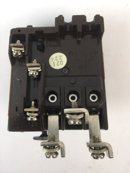 KLOCKNER MOELLER Z0-6,6/K-NA BIMETAL RELAY 600VAC 3.3-6.6AMP