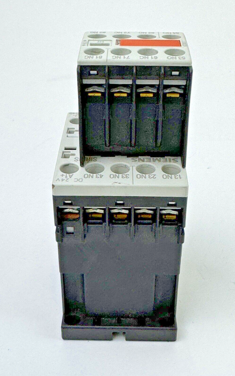 SIEMENS - 3RH1253-1BB40 - CONTACTOR & SIEMENS - 3RH1911-1GA13-3AA1 - AUX. BLOCK