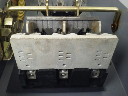 WESTINGHOUSE JHU361- JHFN361 FUSIBLE SAFETY SWITCH , 3PH, 30A, 600V,20HP,NEMA 12