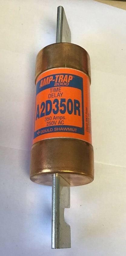 GOULD SHAWMUT A2D350R AMP-TRAP 2000 FUSE 350A 250VAC CLASS RK1