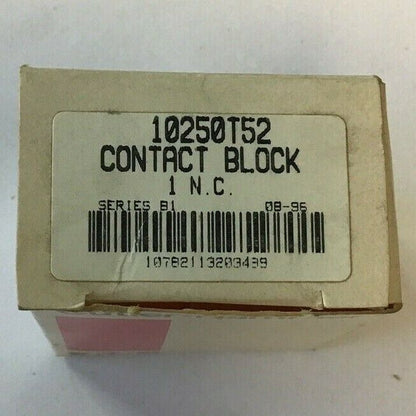 CUTLER-HAMMER 10250T52 CONTACT BLOCK 1N.C. ***LOTOF2***