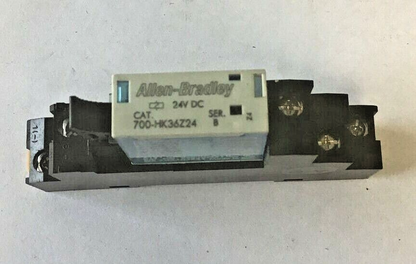 ALLEN BRADLEY 700-HN121 SER.A 10A 250VAC W/ 700-HK36Z24 RELAY SER.B ***LOTOF2***