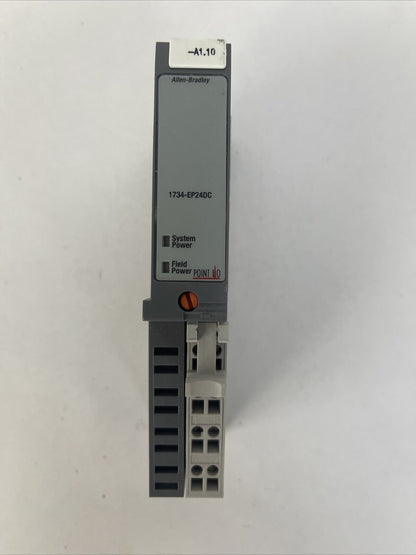 ALLEN BRADLEY 1734-EP24DC EXPANSION POWER UNIT SER B 1734-RTB SER A REV A01