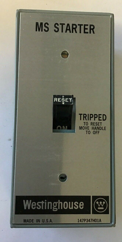 WESTINGHOUSE MST02SN 2POLE NEMA1 ENCL. SWITCH
