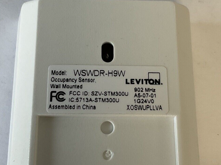 LEVITON WSWDR-H9W MOTION SENSOR