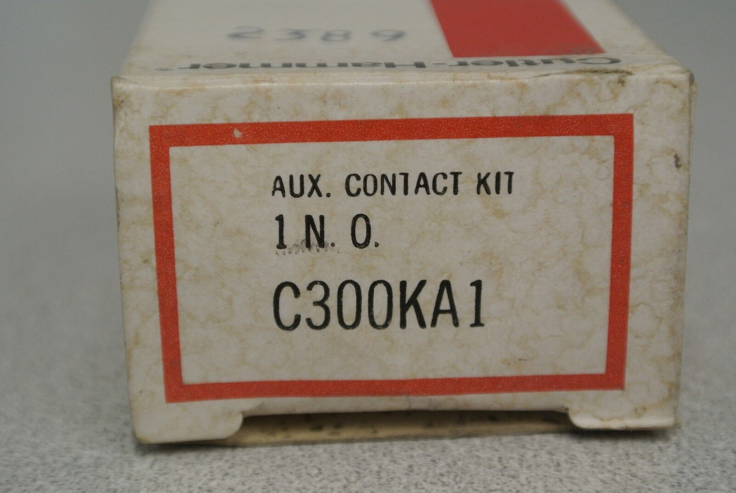 CUTLER-HAMMER C300KA1 AUXILIARY CONTACT KIT / 1 N.O. CONTACT / NEW SURPLUS