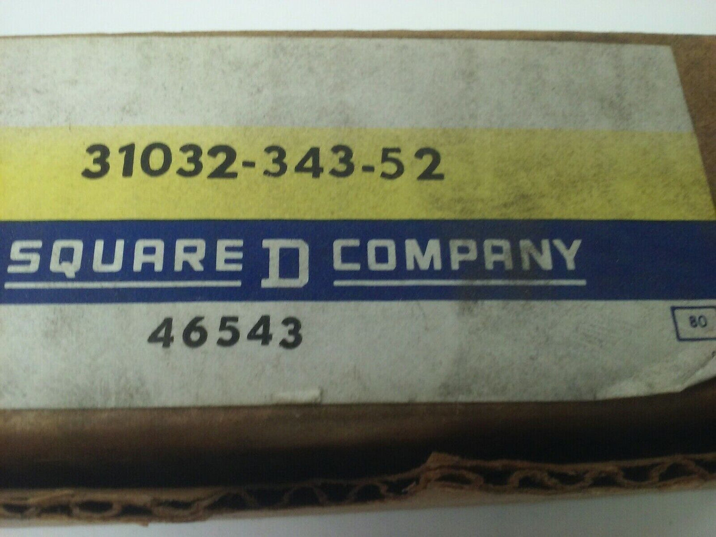 SQUARE D 31032-343-52 TOP ROLLER PLUNGER LIMIT SWITCH HEAD 3103234352