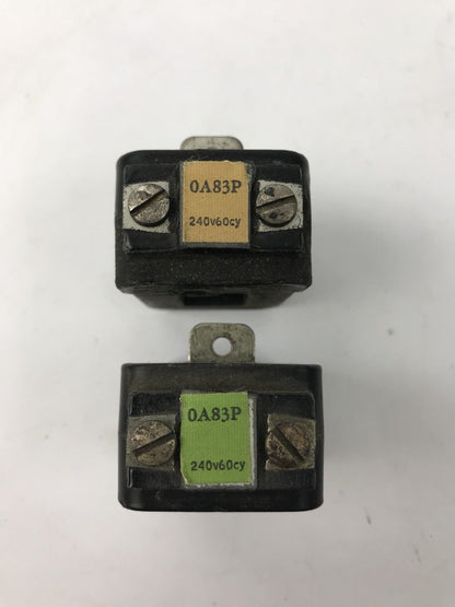 Allen Bradley OA83P Coil New 240 V 60 HZ/CY 220 V 50HZ/CY