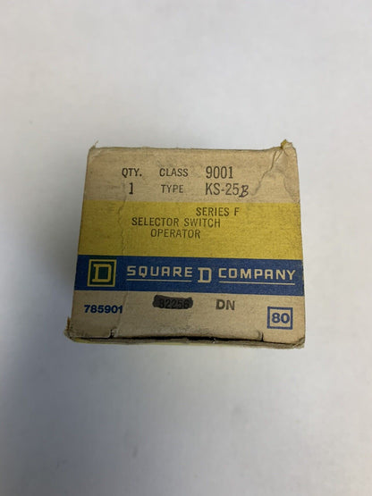 Square D 9001 KS-25 Series F Selector Switch Operator