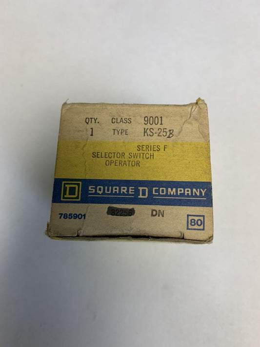 Square D 9001 KS-25 Series F Selector Switch Operator